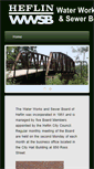 Mobile Screenshot of heflinwaterandsewer.com